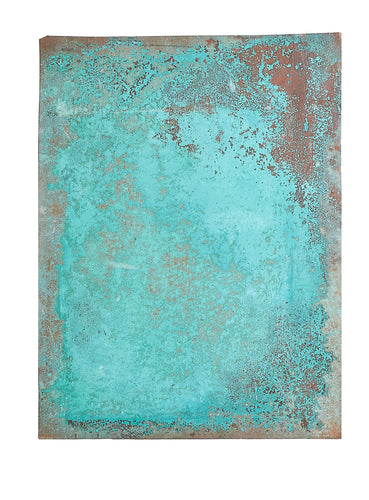 Lg Blue/Green Oxidized Copper Sheet