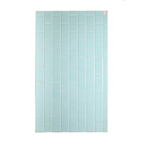 Lg Light Green Tiled Panel