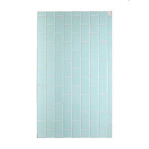 Lg Light Green Tiled Panel