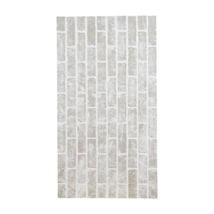 Sm Grey Faux Brick Masonite Sheet