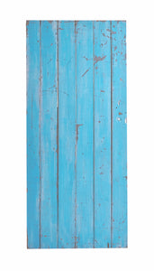 Lg Blue Painted Gate, Worn
