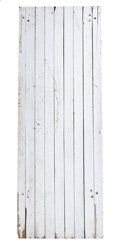 Lg White Wooden Narrow Planks