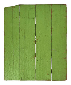 Md Light Green Painted Rough Wood