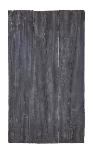 Lg Dark Grey Painted Wood