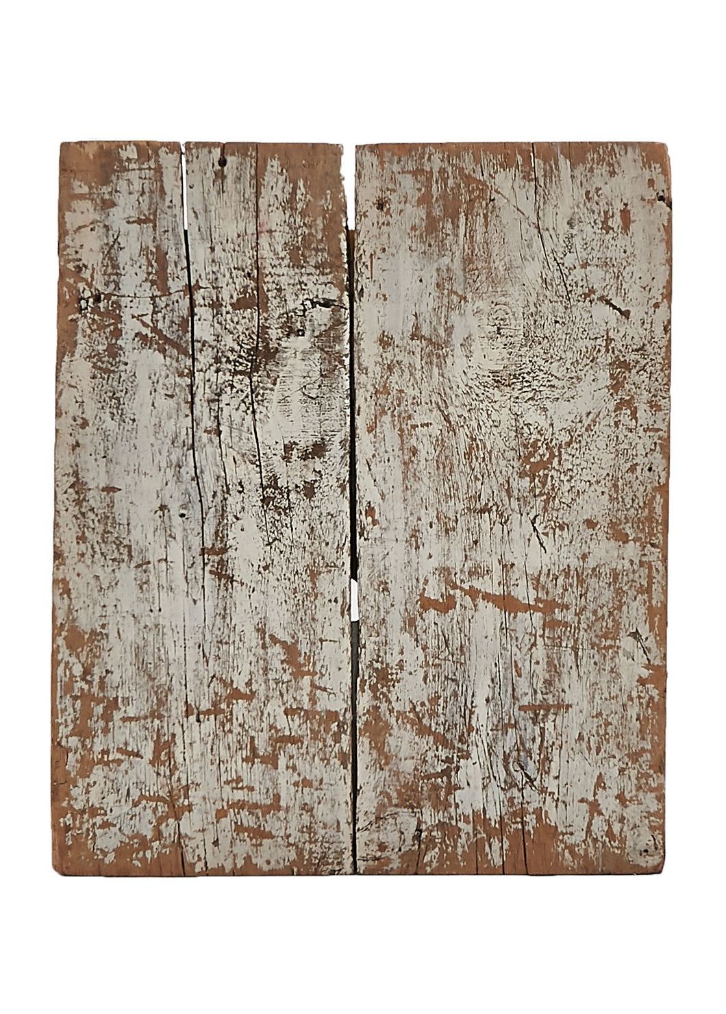 Sm Worn White 2 Panel Wood