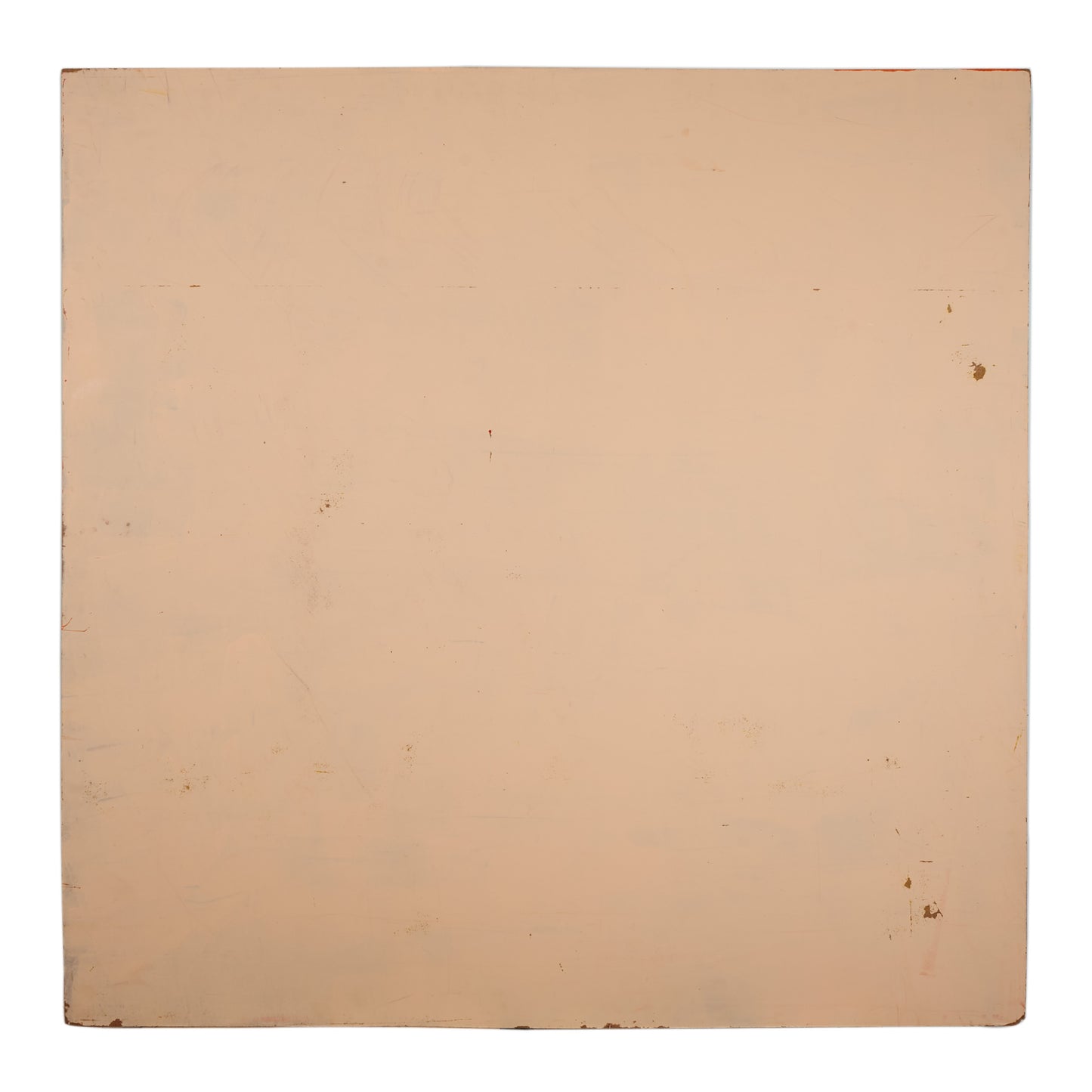 Lg Double-Sided Orange And Peach Painted Board
