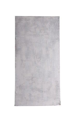 XL Mottled Light Grey Faux Stucco