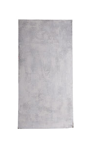 XL Mottled Light Grey Faux Stucco