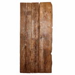 Lg Natural Wood w/ Slats