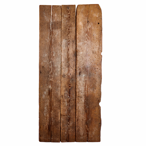 Lg Natural Wood w/ Slats