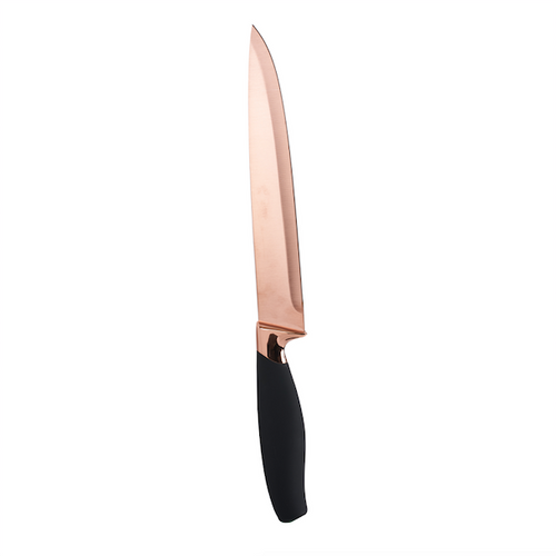 Copper Knife w/ Black Handle