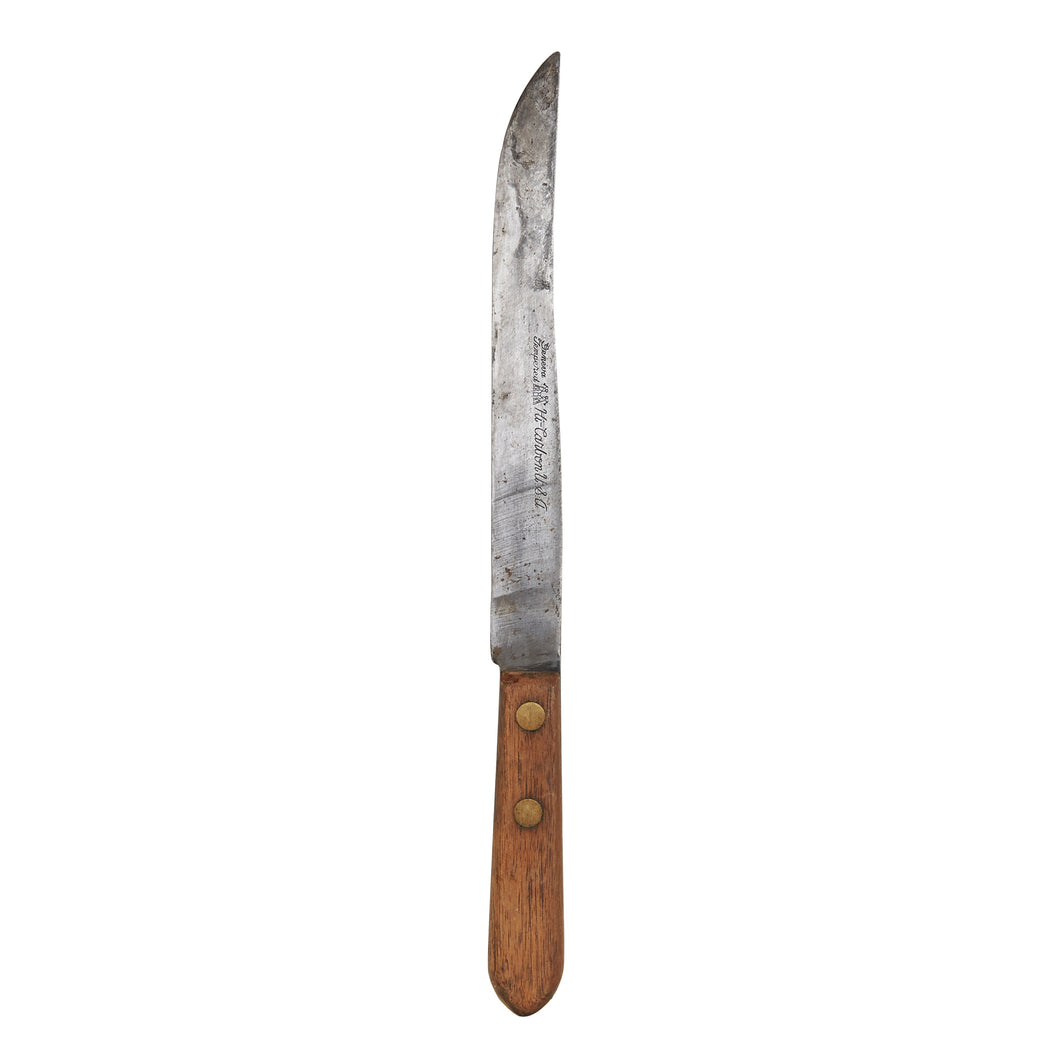 Lg Knife With Wood Handle