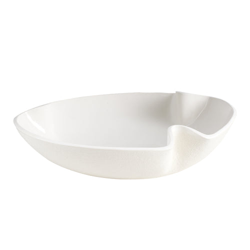 Lg Organic White Bowl