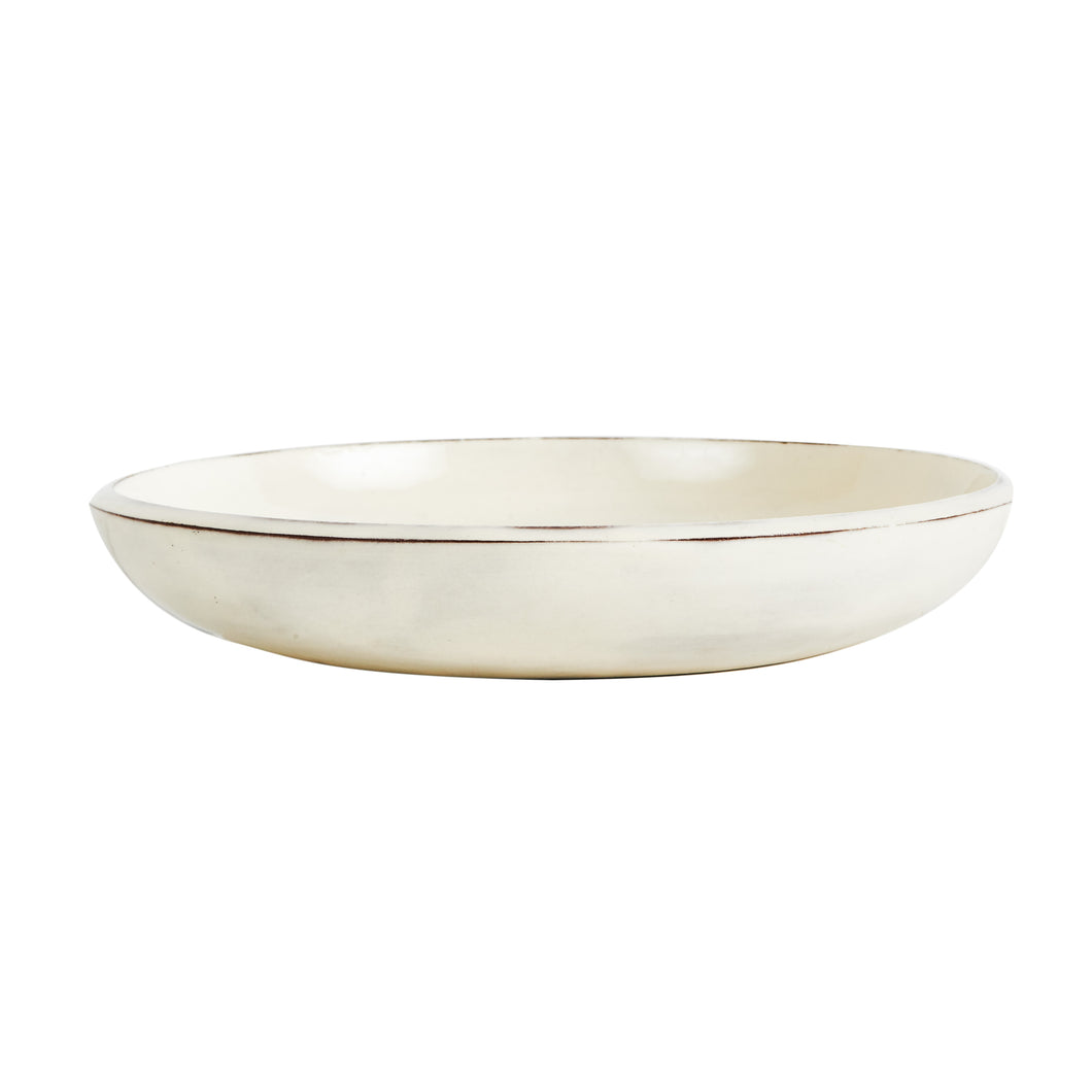 Lg White Ceramic Bowl