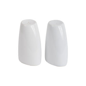 White Salt And Pepper Shakers
