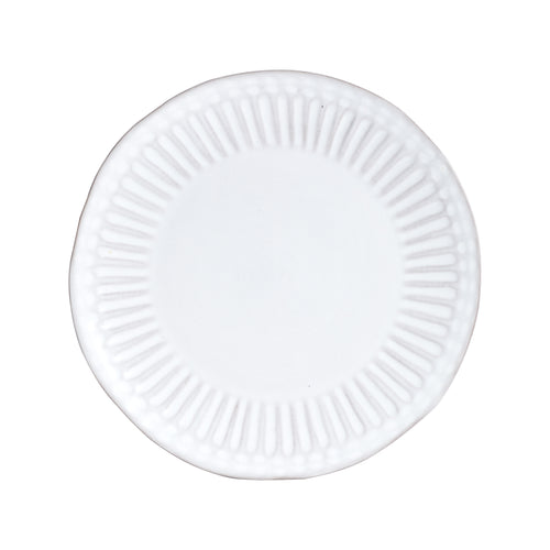 Lg White Plate With Texture