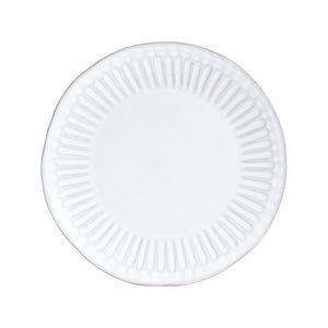 Lg White Plate With Texture