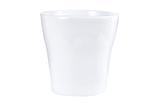 Md White Flower Pot