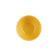 Sm Canary Yellow Ribbed Bowl