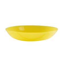 Md Bright Yellow Shallow Bowl