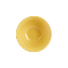 Md Yellow Bowl With Matte Exterior