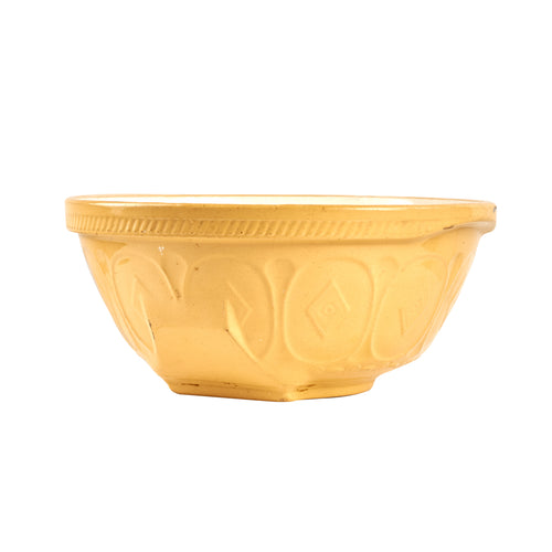 Lg Yellow Textured Bowl