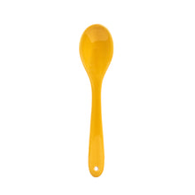 Sm Yellow Mustard Pot And Spoon