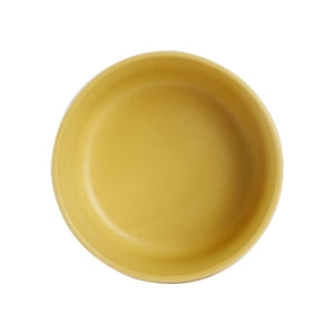 Sm Matte Yellow Ceramic Pot