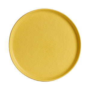 Shallow Mustard Yellow Plate