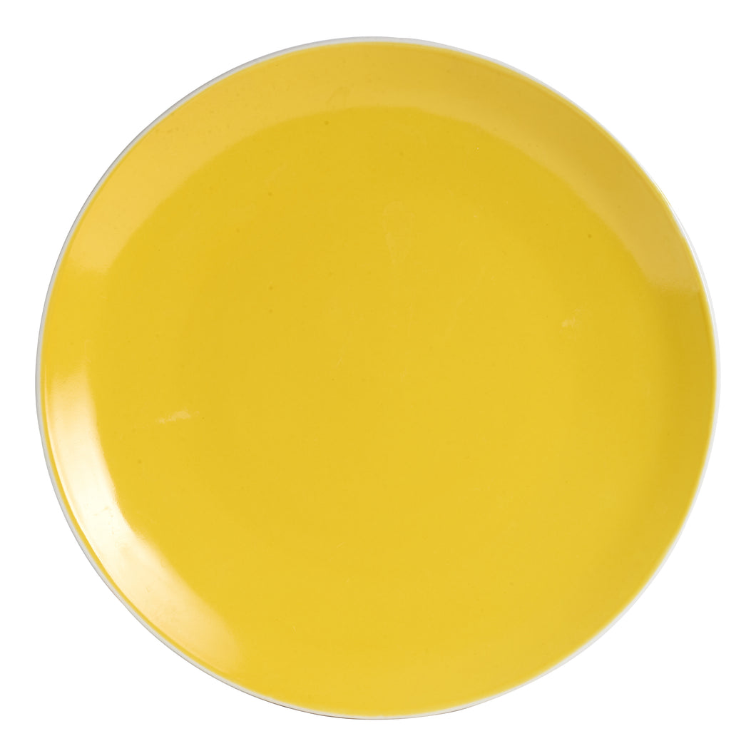 Lg Bright Yellow Plate
