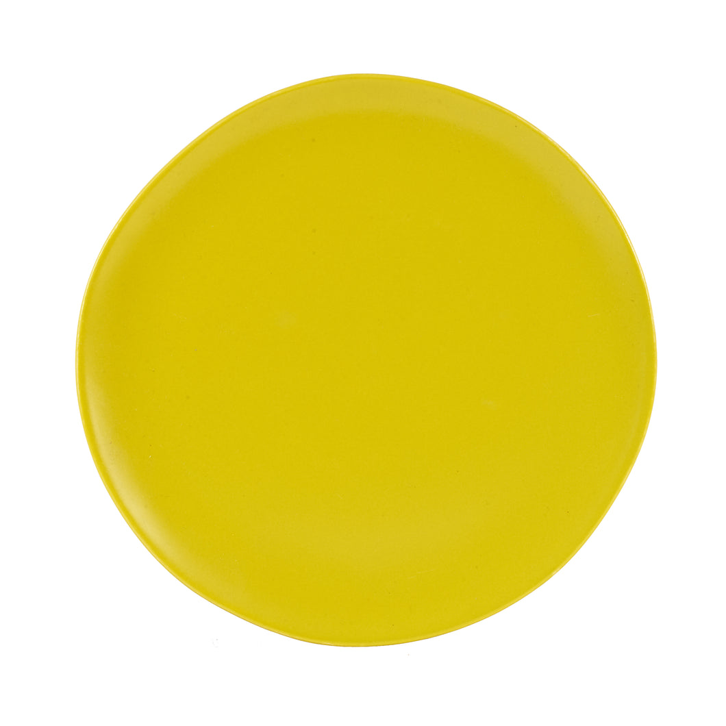 Lg Bright Yellow Plate