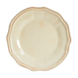 Lg Antique Pale Yellow Plate