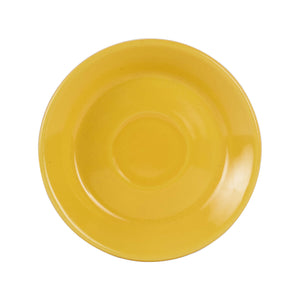 Sm Bright Yellow Tea Cup Saucer