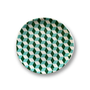 Green Small Side Plate
