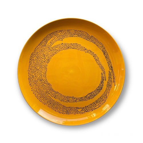 Yellow Dinner Plate