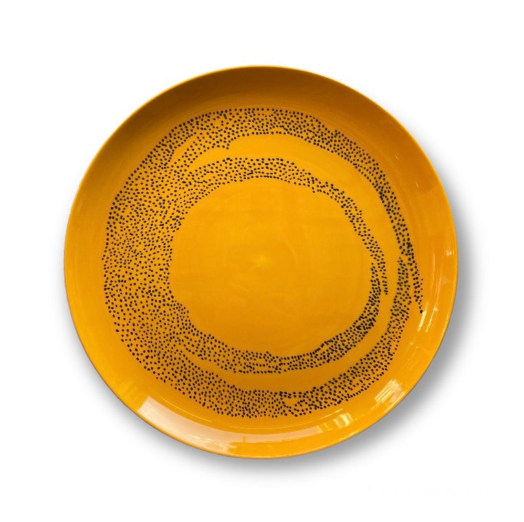 Yellow Dinner Plate