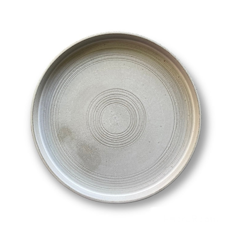 Grey Lunch Plate