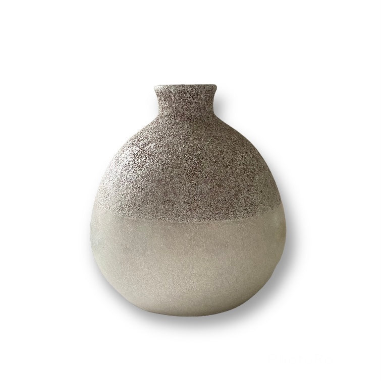 Small Beige Bud Vase