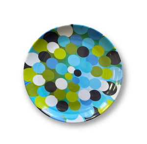 Blue Polka Dot Side Plate