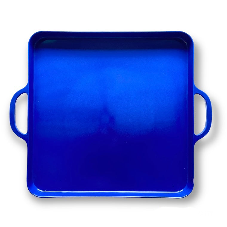 Blue Plastic Tray