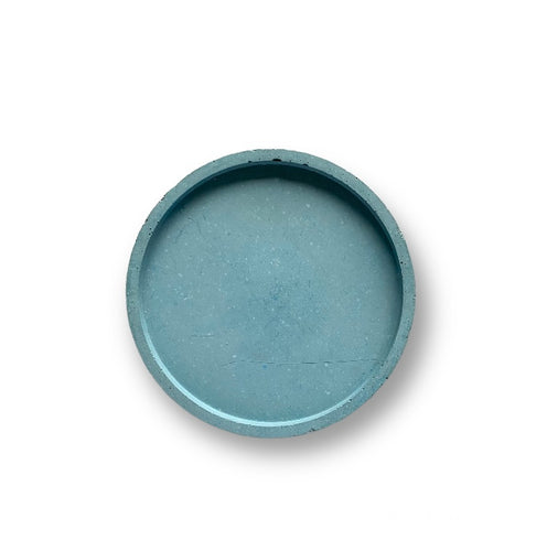 Mini Round Blue Plate