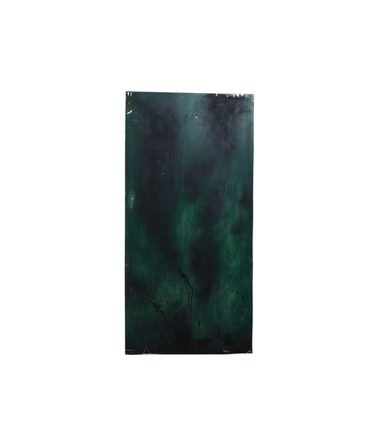 Md Black And Green Painted Metal
