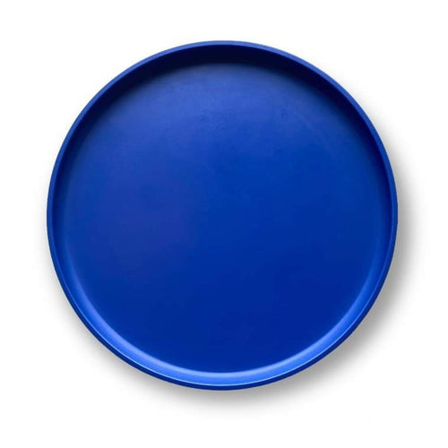 Bright Blue Plate