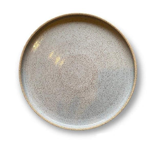 Grey / Beige Speckled Plate
