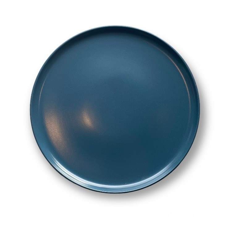 Blue Rimmed Dinner Plate Propaganda