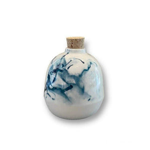 Small Blue and White Jar